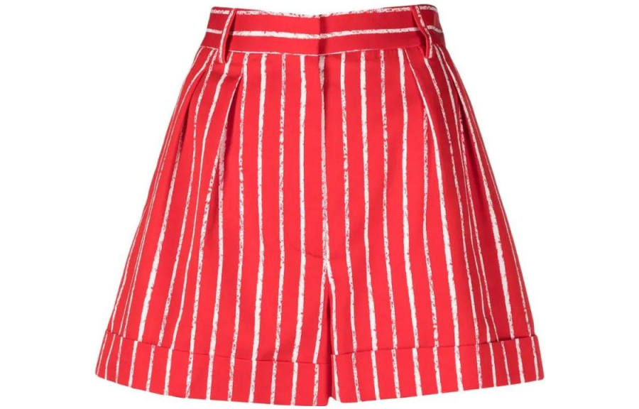 MOSCHINO Casual Shorts Women's Red