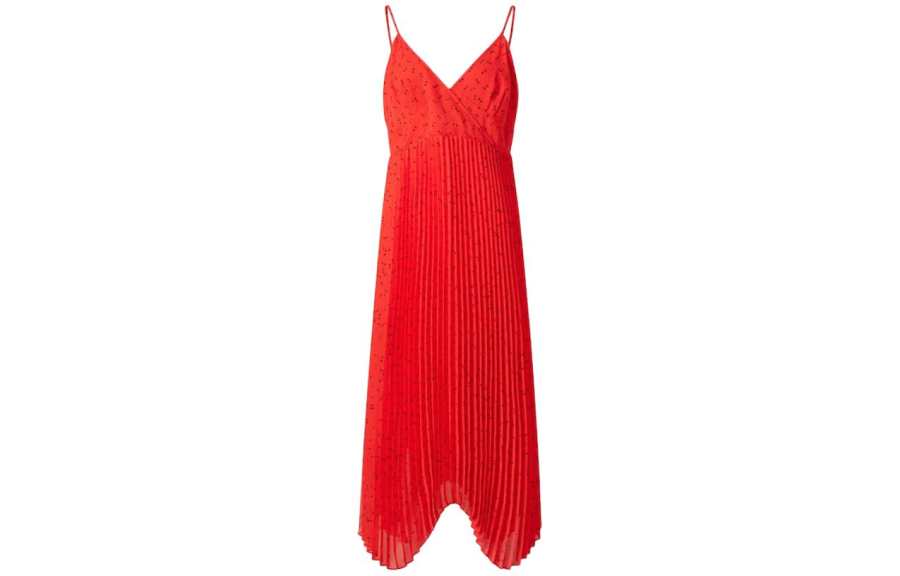 UNIQLO Slip Dresses Women's Red