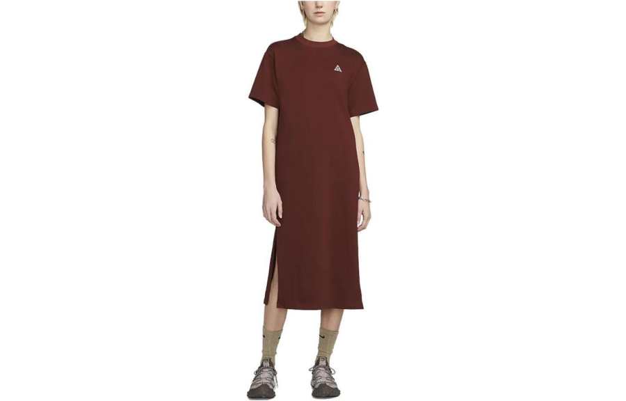 Nike Nike ACG Short Sleeved Dress Women's Red