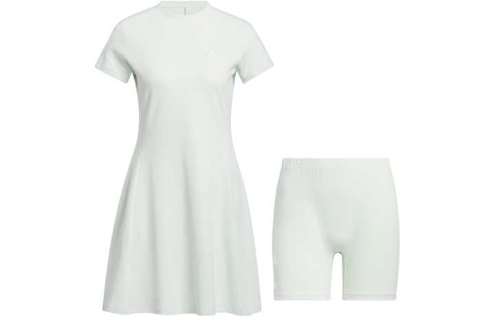 Adidas Adidas Short Sleeved Dress Women's Light Blue