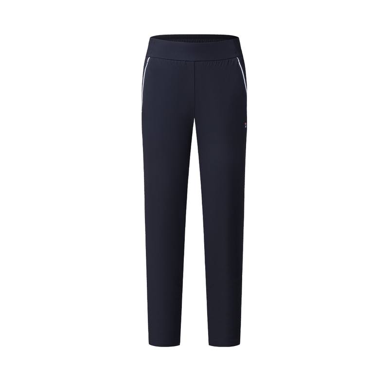 FILA Knitted Sweatpants Women's RD Royal Blue