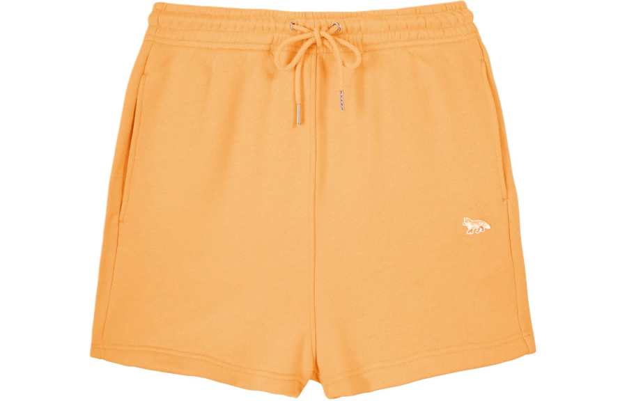 Maison Kitsune Casual Shorts Women's Orange Yellow