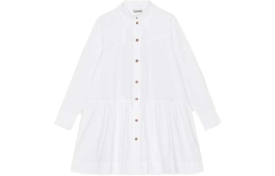 GANNI Long Sleeved Dress Women's