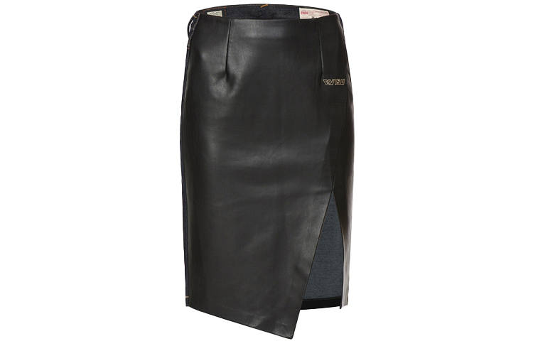 EVISU Casual Long Skirt Women's Denim Blue/Black