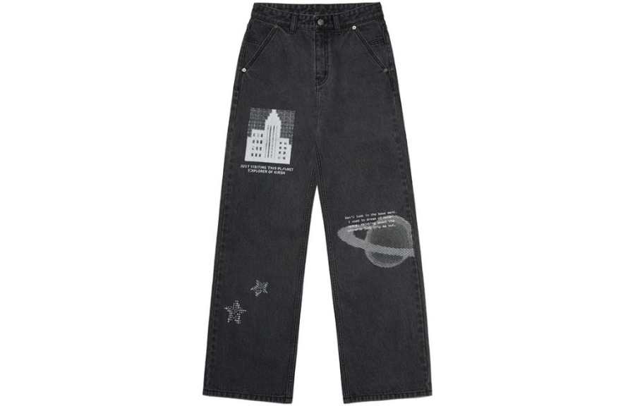 Kirsh Jeans Women's Black Moderate Wide Leg Pants