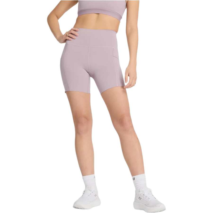 New Balance New Balance Sleek Pocket Casual Shorts Women's Ice Wine