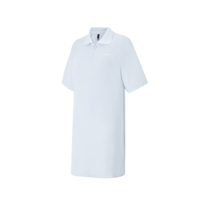 Adidas Adidas Short Sleeved Dress Women's Light Blue