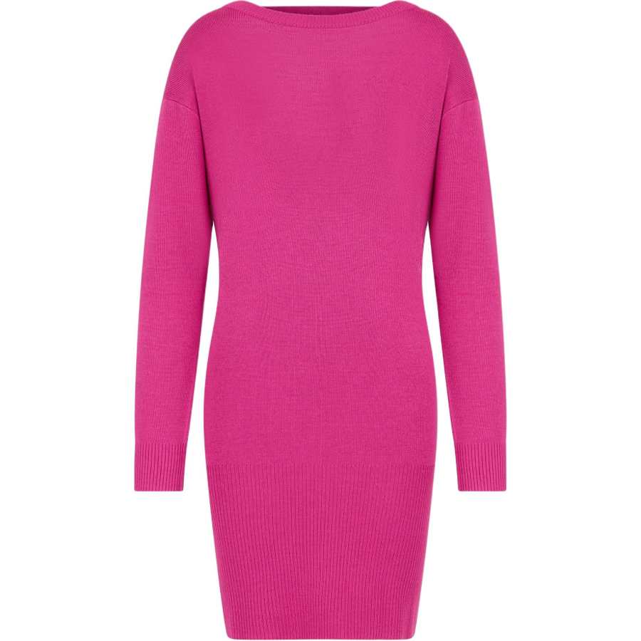 ARMANI EXCHANGE ARMANI EXCHANGEAE FW24 Long Sleeved Dress Women's Fuchsia