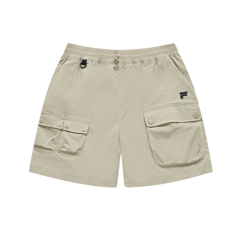 FILA FUSION Casual Shorts Women's Light Khaki
