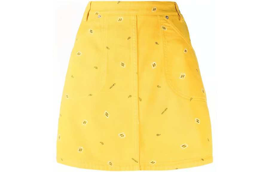 KENZO 【Previous Season】paisley-print mini-skirt