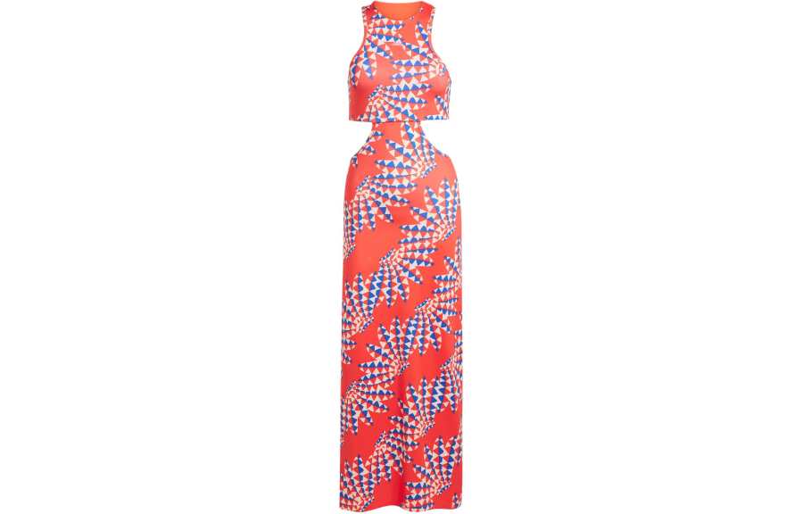 Adidas Adidas x FARM RIO Premium Dress Sleeveless Dress Women's Bright Red