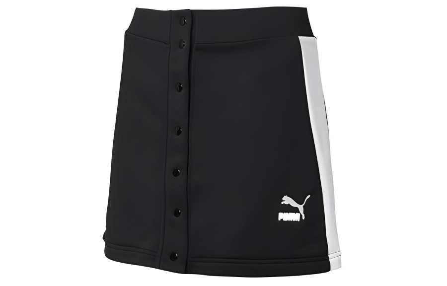 PUMA Casual Short Skirts Women's Black