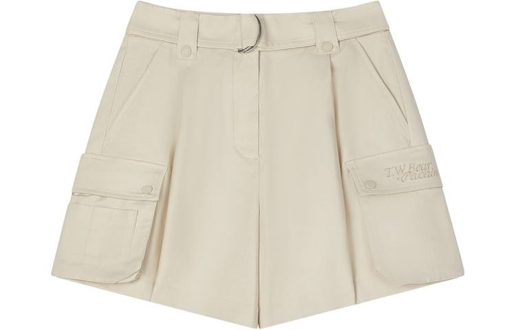 Teenie Weenie x &PACAIN Casual Shorts Women's Ivory