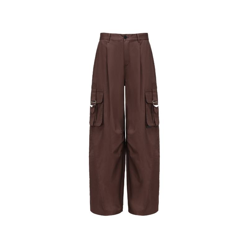 Feng Chen Wang Feng Chen Wang Cargo Pants Women's Dark Brown
