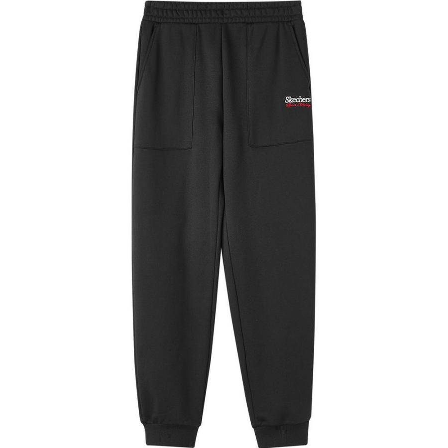 Skechers Sports League Collection FW24 Knitted Sweatpants Women's Carbon Black