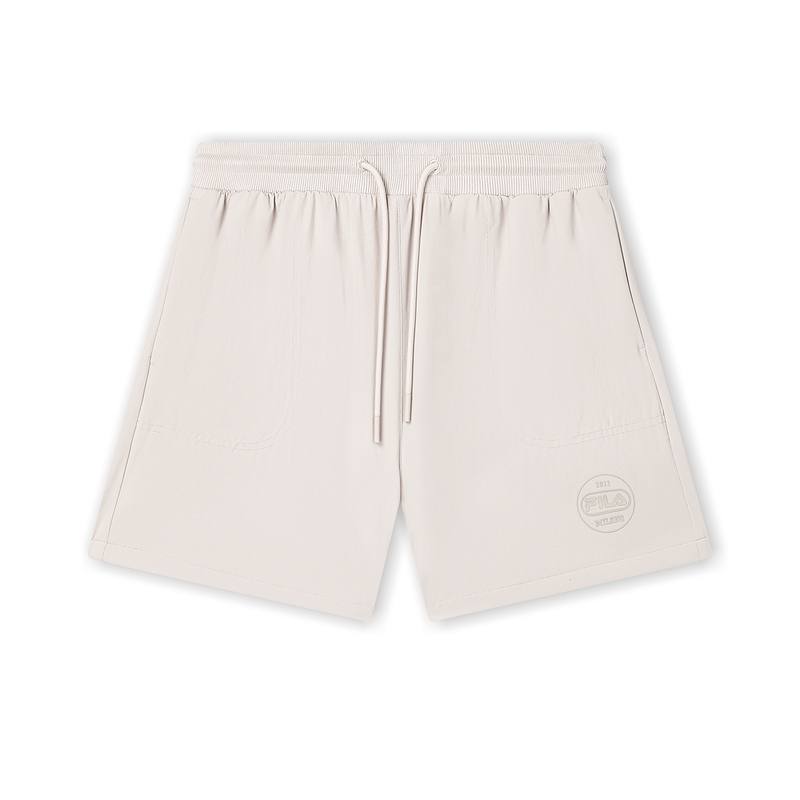 FILA MILANO Casual Shorts Women's Light Silver Gray