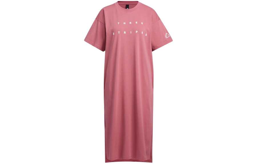 Adidas Adidas Short Sleeved Dress Women's Pink