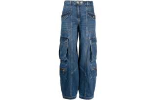 Elisabetta Franchi low-rise cargo jeans