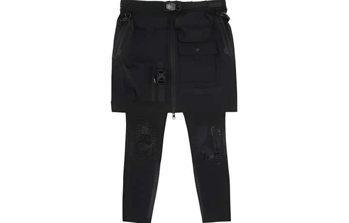 Nike Nike X Mmw Women's 2 In 1 Skirt Black