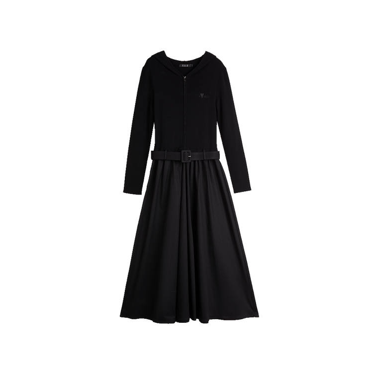 ELLE Long Sleeved Dress Women's Black