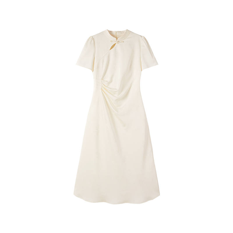 XIANGYING Short Sleeved Dress Women's