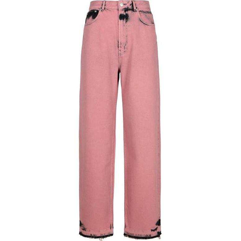 MOSCHINO Jeans High Waist Tapered Leg Jeans
