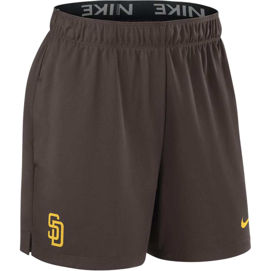 Nike Nike San Diego Padres Authentic Collection Practice Women's Nike Dri FIT Mlb Shorts
