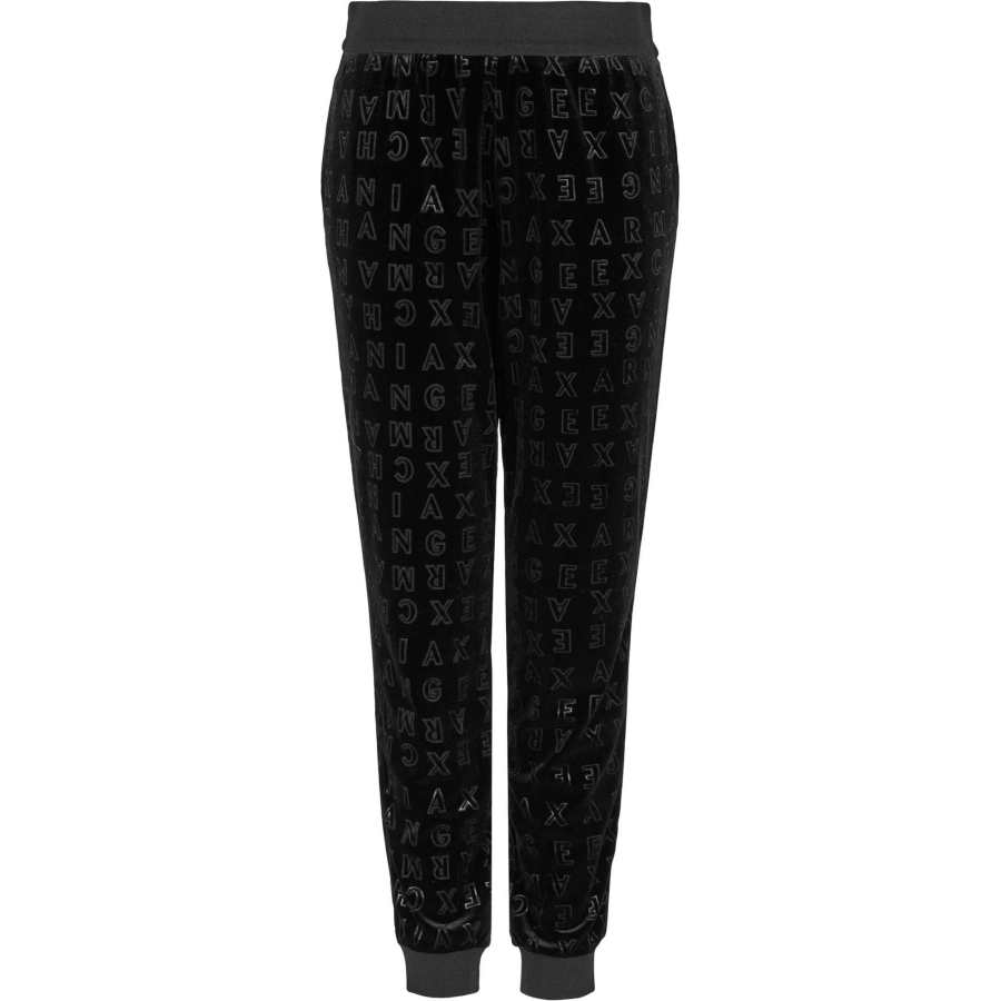ARMANI EXCHANGE ARMANI EXCHANGE Monogram-pattern Joggers