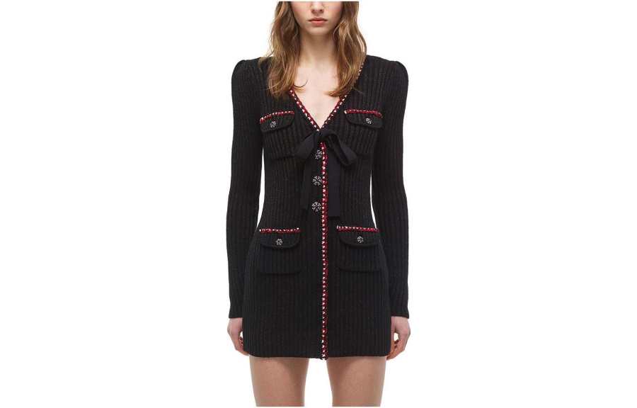 Self-portrait Self portrait Long Sleeved Dress Women's
