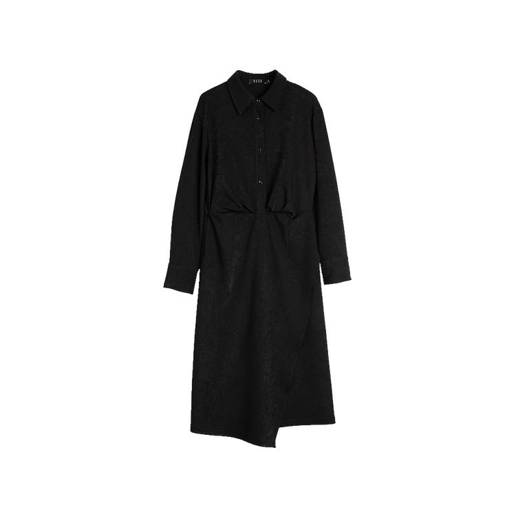 ELLE Long Sleeved Dress Women's Black
