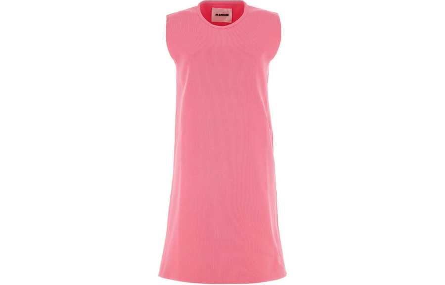 JIL SANDER JIL SANDER Crewneck Sleeveless Shift Dress