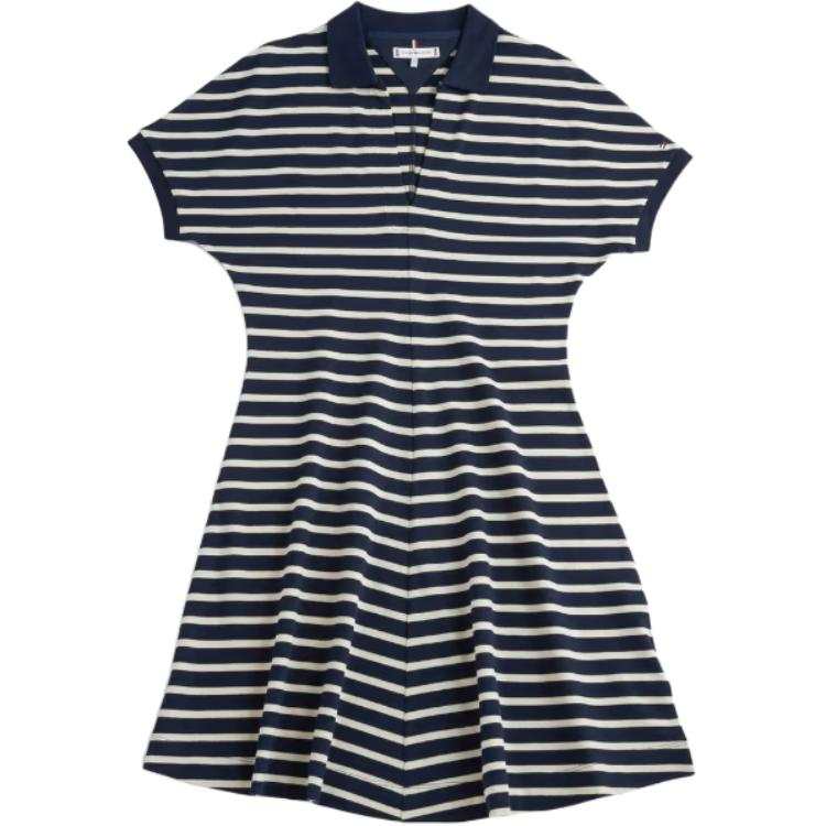Tommy Hilfiger Short Sleeved Dress Women's Black