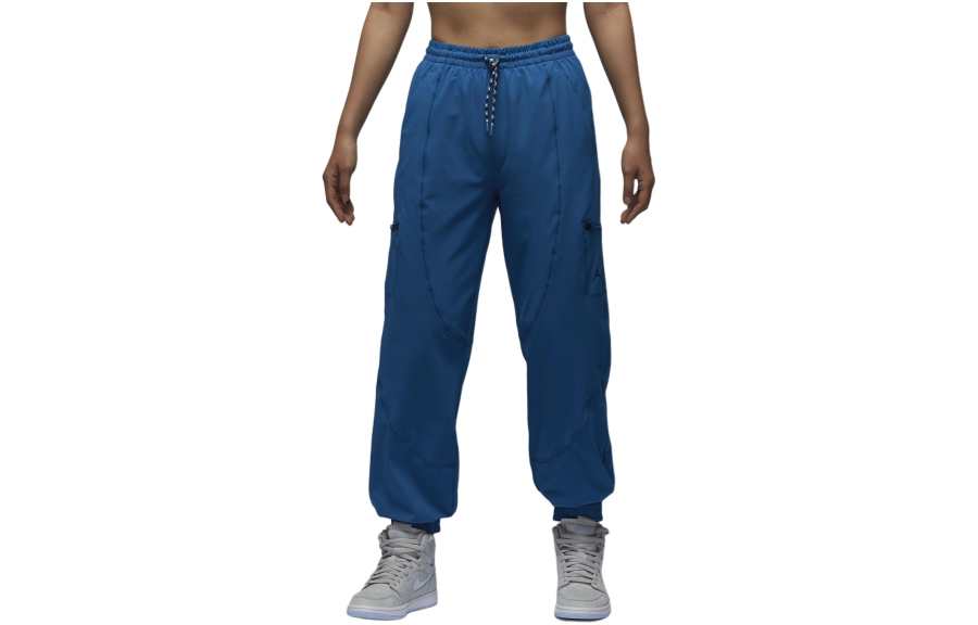 Jordan Jordan Sports Knitted Sweatpants Women's Blue