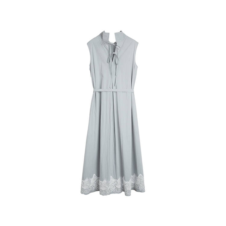 ELLE Sleeveless Dress Women's Blue Green
