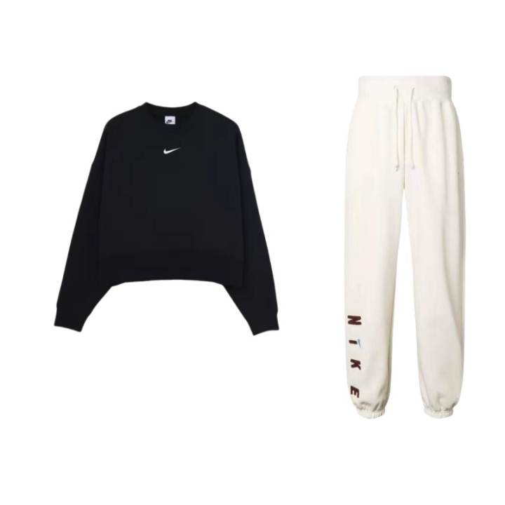 Nike Nike Sweatshirt Sets Women's Crew Neck Thickened