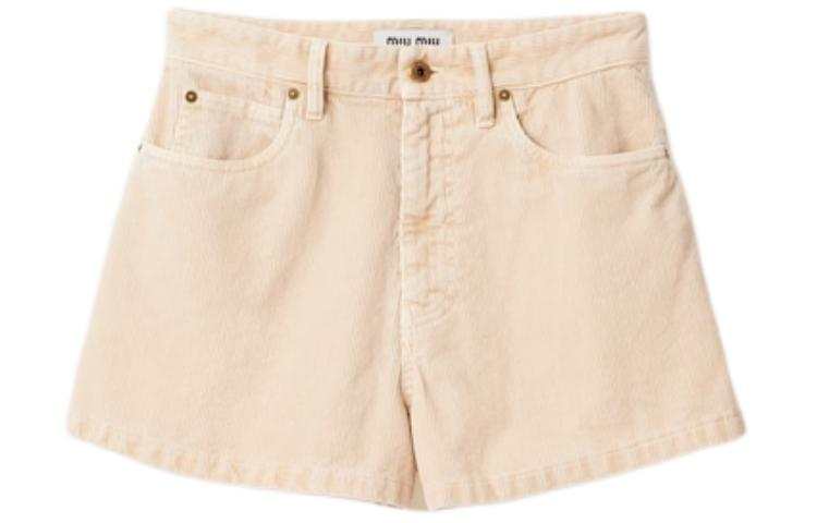 MIU MIU Casual Shorts Women's Flesh