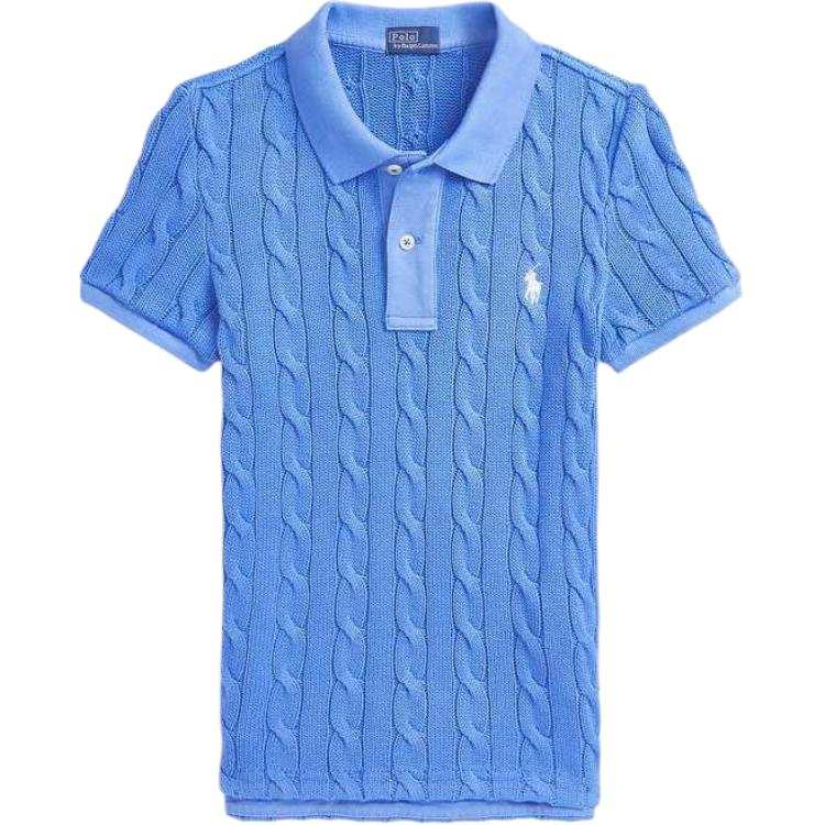 Polo Ralph Lauren SS25 Polo Shirt Slim Fit Women's Blue