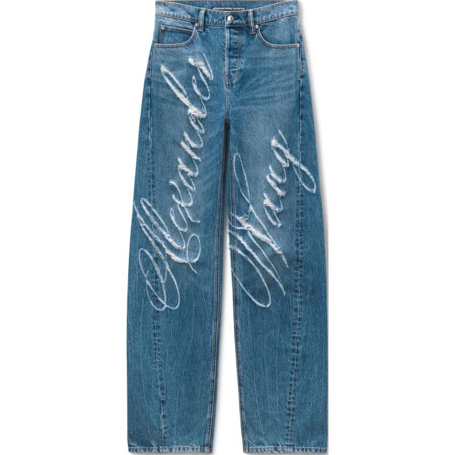 Alexander Wang FW24 Jeans Women's Blue
