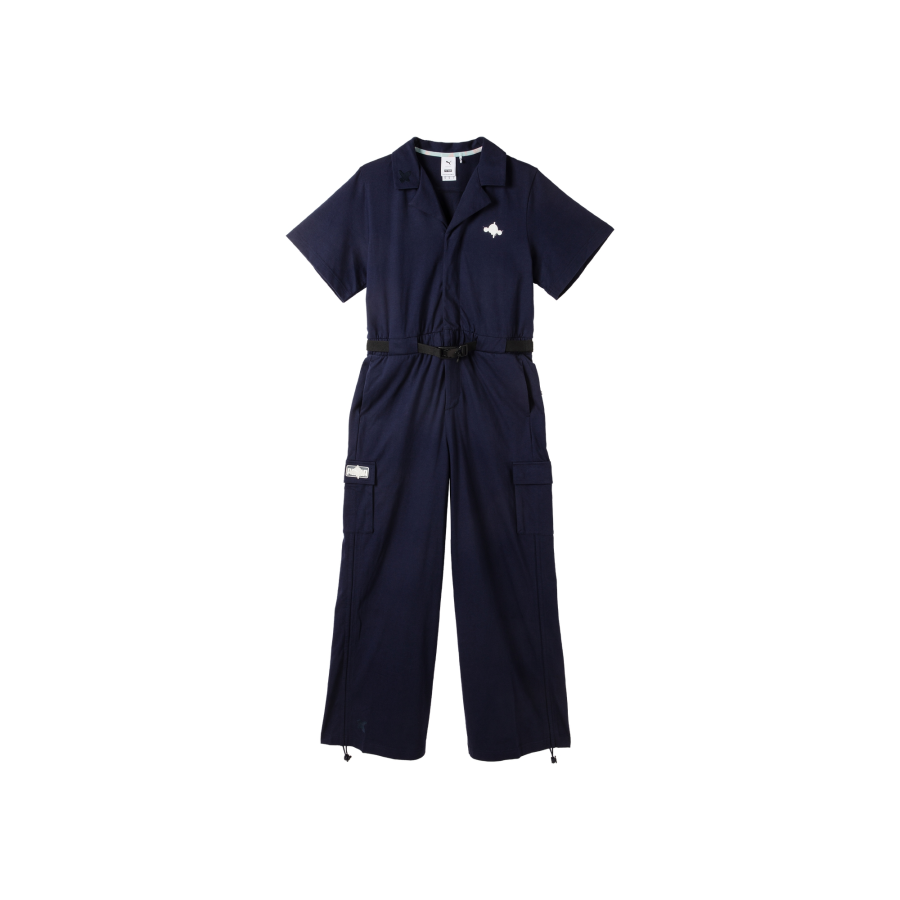 PUMA SKULLPANDA Jumpsuit Women's Tweed Blue
