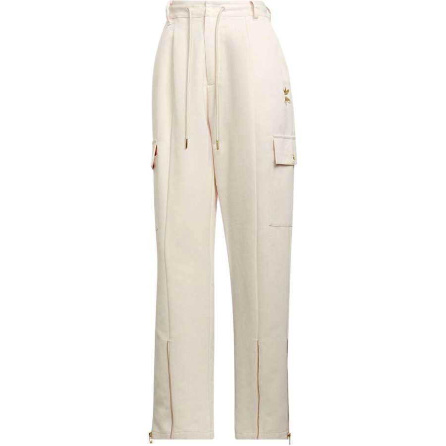 Adidas Originals CARGO PANTS Knitted Sweatpants Women's Ecru