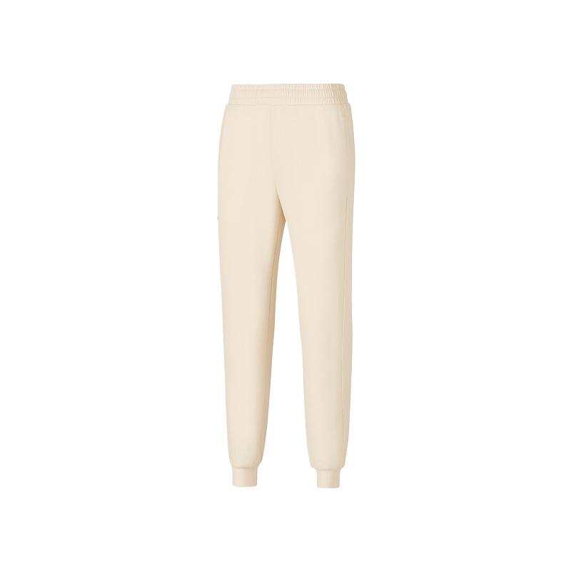 Skechers Basic Sports Collection Knitted Sweatpants Women's Pearl White
