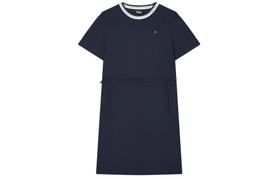 FILA Short Sleeved Dress Women's Dark Blue