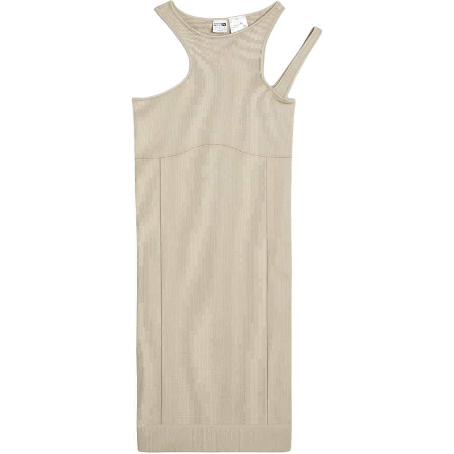 PUMA DARE To MUTED MOTION DRESS Sleeveless Dress Women's Ecru