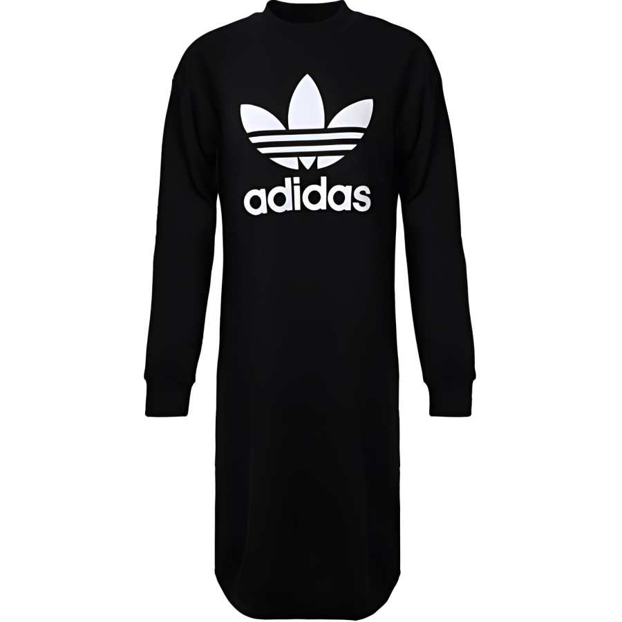 Adidas Originals Long Sleeved Dress Women's Black