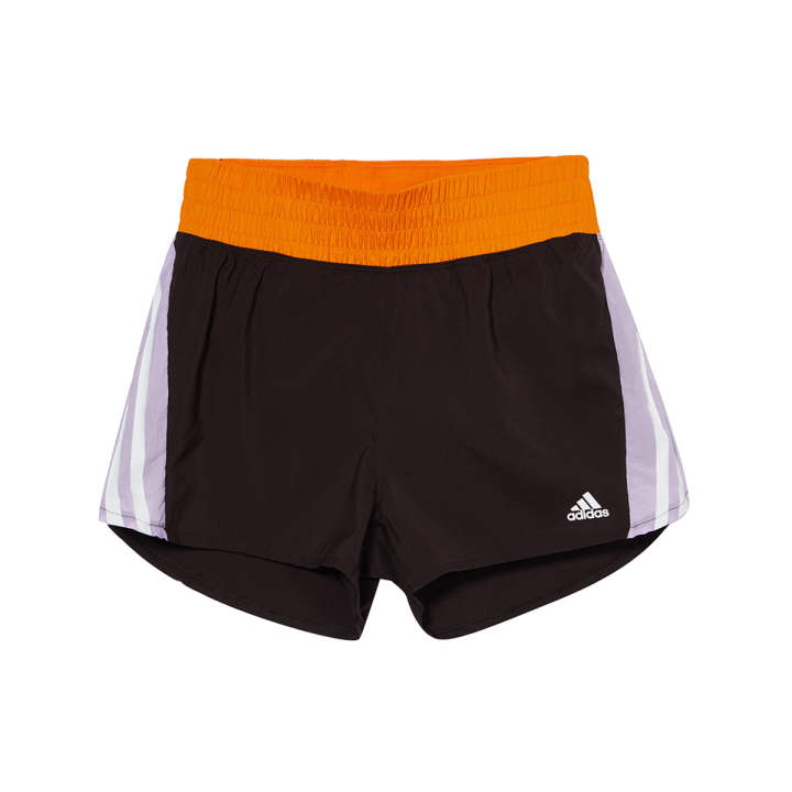 Adidas Adidas Casual Shorts Women's Black Orange