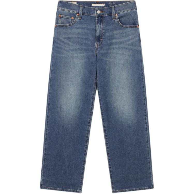 Levis Jeans Women's Blue Moderate Straight Fit Pants