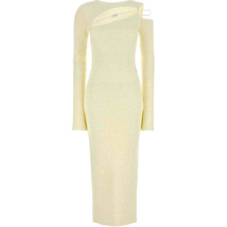 MACH & MACH Cut out Rib knit Dress