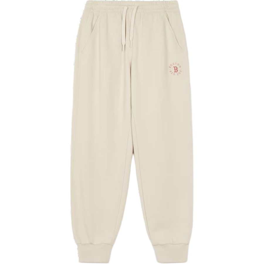 MLB MLB Basic Boston Red Sox Knitted Sweatpants Women's Dark Cream