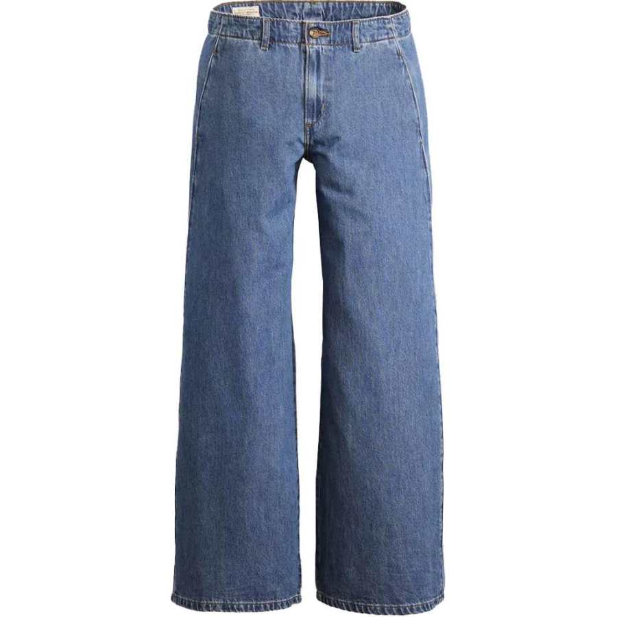 Levis Jeans Women's Blue Moderate Wide Leg Pants