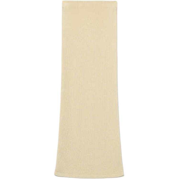Self-portrait Self portrait Knit Long Skirt Women's Cream Yellow